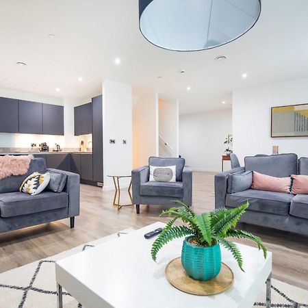 Luxury Free Parking Townhouse Villa Manchester Exteriör bild