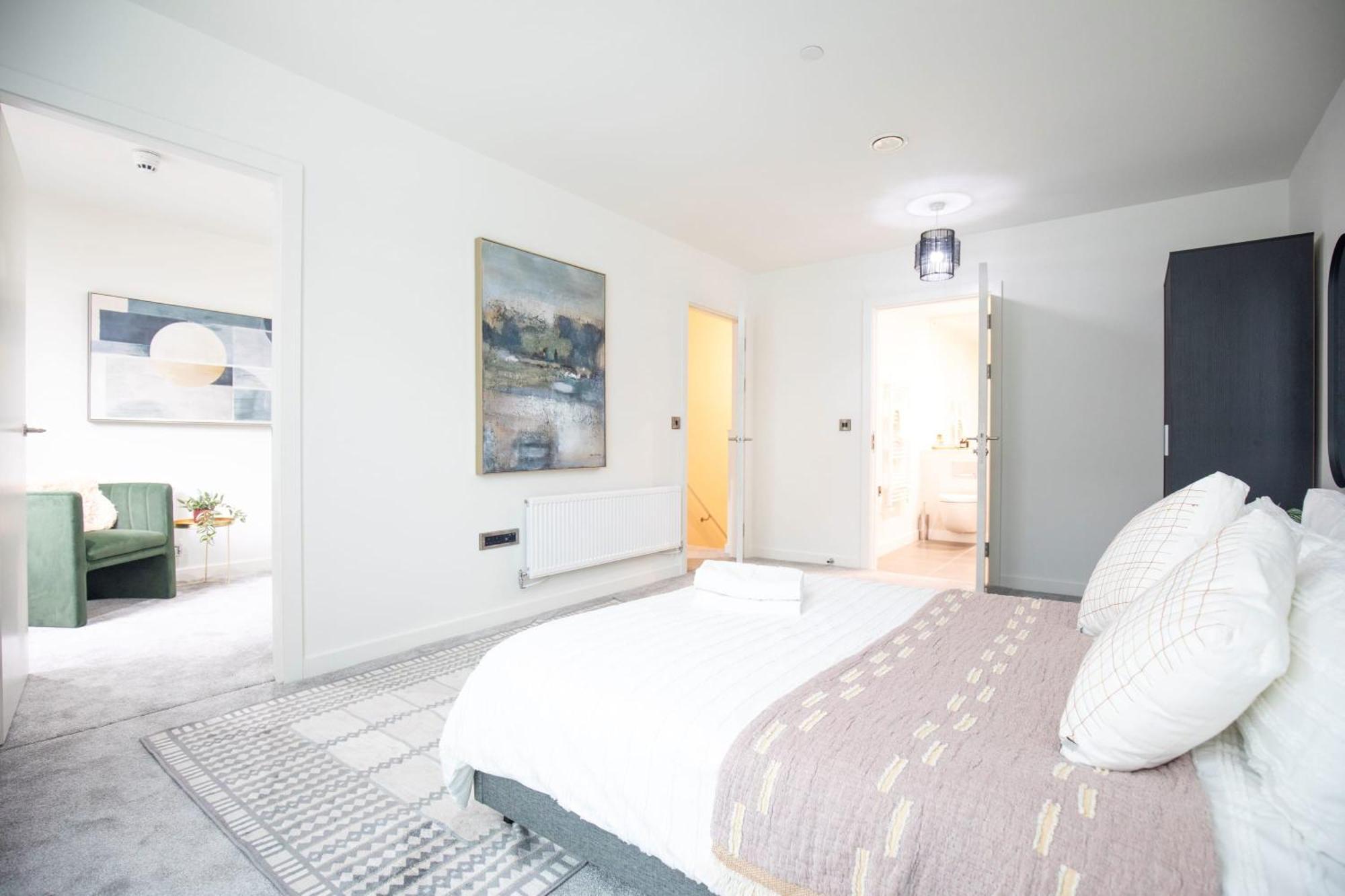 Luxury Free Parking Townhouse Villa Manchester Exteriör bild
