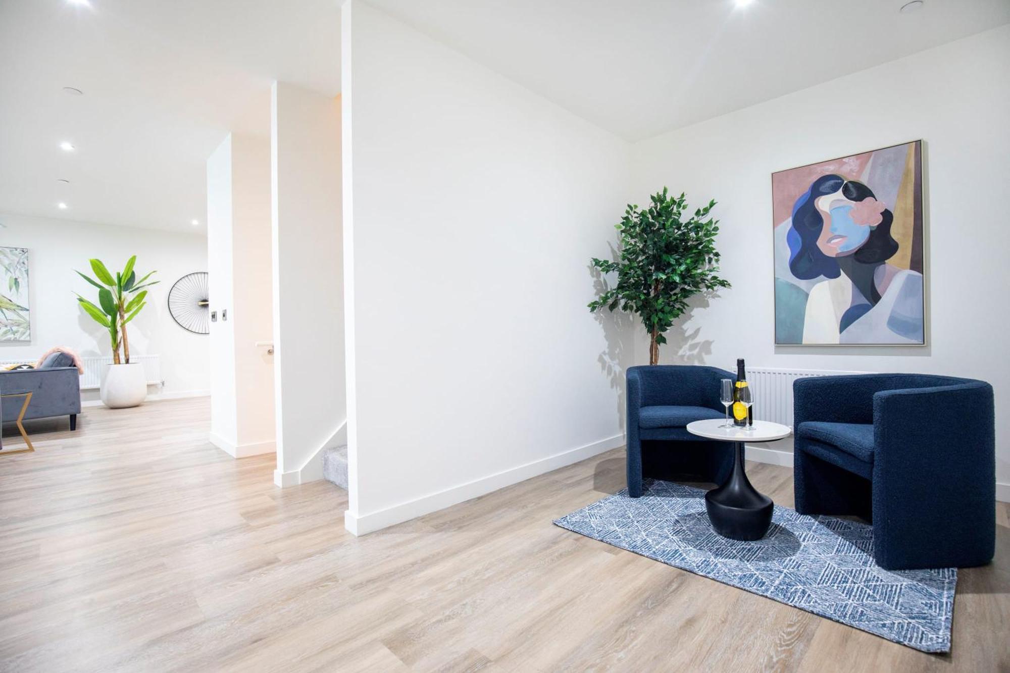 Luxury Free Parking Townhouse Villa Manchester Exteriör bild